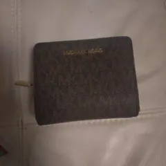 MICHAEL KORS ダークブラウン 二つ折り財布