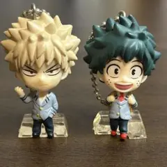 僕のヒーローアカデミア でふぉめmini 爆豪勝己 緑谷出久 2点セット