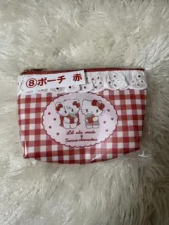 Lil ala mode×サンリオキャラクターズ 当りくじ ポーチ赤