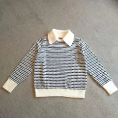 ★美品★LUCA／LADYLUCkLUCAボリューム襟付きニット