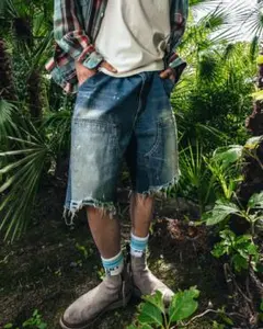 SAINT M×××××× 25ss DOUBLE KNEE SHORTS Mのサムネイル