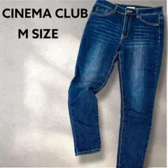 ✨ シネマクラブ ✨ スキニー デニム パンツ ストレッチ インディゴ M