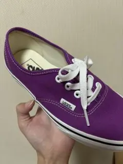 VANS Authentic パープル スニーカーのサムネイル