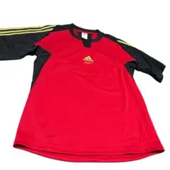 adidas Professional シャツ L レッド/ブラック　メンズ