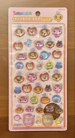 【正規品】ボンボンドロップシール めめっち ふらわっち たまごっち