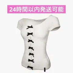 theredthread bicolor layered tops short - メルカリ