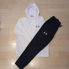 アンダーアーマー　ウーブン　上下セット　xl