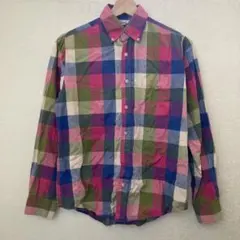 Rolence チェック柄 長袖シャツ