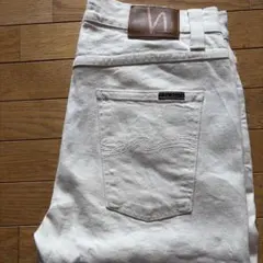 Nudie Jeans Co ホワイト デニムパンツのサムネイル
