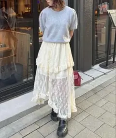 イレヘムレーススカート