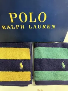 Polo Ralph Lauren タオルハンカチ2枚セット　新品未使用