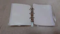 ファイル リフィル バインダー ファスナータイプ