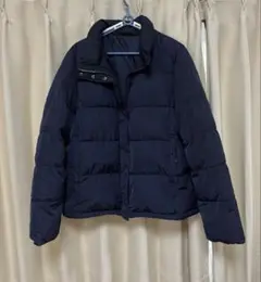 【美品】GU ネイビー ダウンジャケット XL