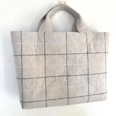 hobo ホーボー リネン ショルダーバッグ ベージュ - メルカリ