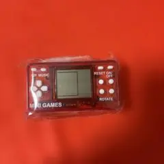 MINI GAMES 携帯ゲーム機 本体 レッド ミニ