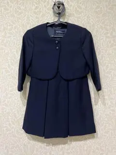 familiar ネイビー フォーマル　アンサンブル　100㎝