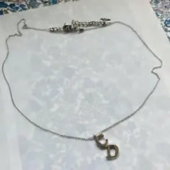 Christian Dior ネックレス CDロゴ ヴィンテージ