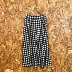 RCWB RODEO CROWNS カジュアルパンツ チェック柄 ブラック F