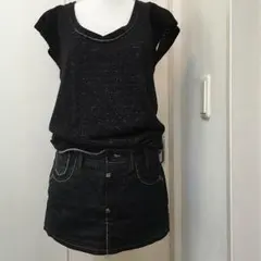 未使用 ★G.STAR RAW デニムミニスカート★のサムネイル