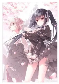 サクラノ刻　サクラノ詩　夏目藍　Wスエード BIGタペストリー サクラノ刻 サクラノ詩 夏目藍 Wスエード BIGタペストリー