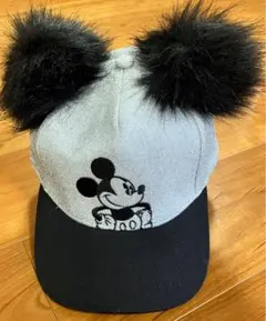 ミッキーマウス 耳付きキャップ