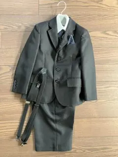 BBキッズフォーマル ブラック 男の子 110 キッズ　スーツ セットアップ