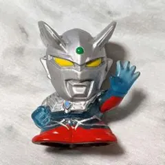 ウルトラマンゼロ 指人形 ソフビ フィギュア クリアブルー