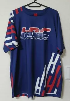HRC Honda RACING ラグランTシャツ (ネイビ一) XLサイズ