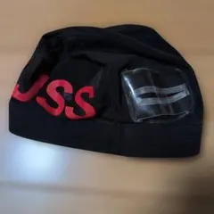 JSS 水泳帽 ブラック Lサイズ　スーパーマーリン　ジャパンスイミングスクール