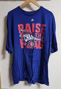 MLB】 シカゴ カブス 2016 優勝記念Tシャツ Majestic M - メルカリ
