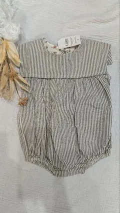 LOIR Paris ロンパース 18m ブルーストライプ 25ssのサムネイル