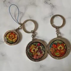 妖怪ウォッチ キャラクターキーホルダーセット3点