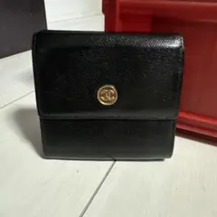 正規品　シャネル　CHANEL 三つ折り財布　ゴールド　ココマークのサムネイル
