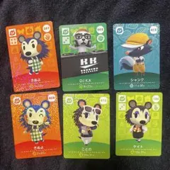 どうぶつの森 amiiboカードきぬよDJ K.K. シャンク ことの ケイト