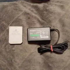 【ジャンク品】プレステメモリーカード＋PSP充電器セット