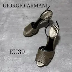 GIORGIO ARMANI ジョルジオアルマーニ ヒール サンダル EU39のサムネイル