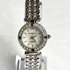 Izax Valentino アイザックバレンチノ シルバー クォーツ腕時計