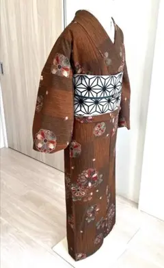 綿絽のゆかた 単衣のきもの代わりにも - メルカリ