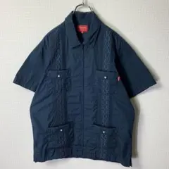 シュプリーム キューバシャツ　　　　　20SSEmbroidered Shirt SUPREME シュプリーム 20SS Embroidered S/S Shirt キューバ