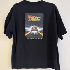 BACK TO THE FUTURE Tシャツ ブラック