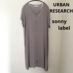 URBANRESEARCH サニーレーベル インナー付き ワンピース 半袖