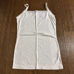 レディース　キャミソール　M ベージュ