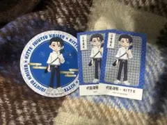 呪術廻戦　KITTEコラボ　ニューイヤーフェス　乙骨憂太　コースター　ステッカー