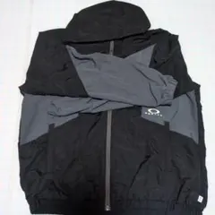 OAKLEY ナイロンジャケット Lサイズ ブラック/グレー