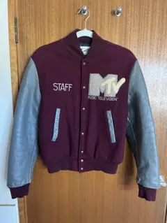 80s MTV スタジャン USA EMPIRE スタジャン MTV ビンテージ 80s MTV スタジャン USA EMPIRE スタジャン MTV ビンテージ