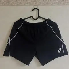 【asics】 女子バレーボールパンツ ブラック