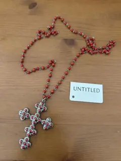 UNTITLED ネックレス 赤のサムネイル