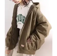 《JaVa ジャバコラボ》裏地キルティングコットンジャケット