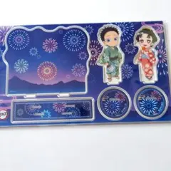 鬼滅の刃 花火大会 狛治と恋雪 webshopくじ A賞 アクリルスタンド