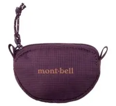 新品　モンベル　mont-bell コインパース　パープル